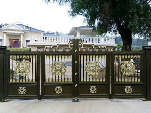 铝艺大门安装_CASE01