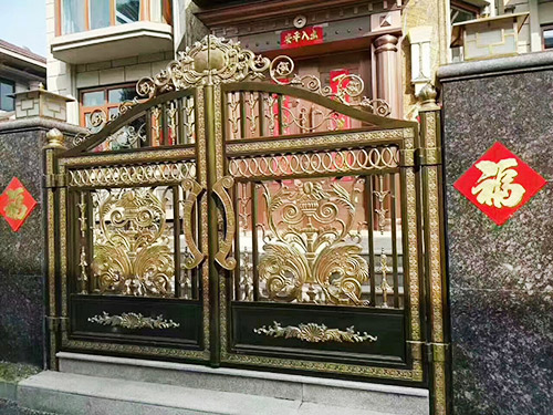 铝艺大门安装_CASE03