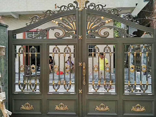 铝艺大门安装_CASE04