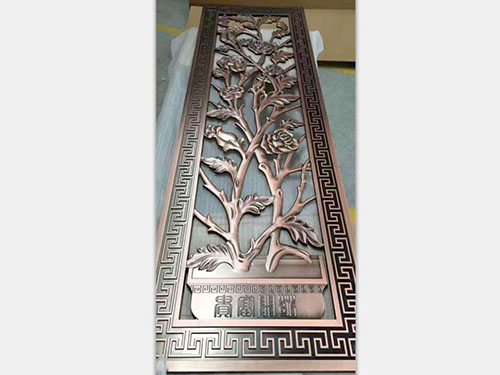 铝板浮雕屏风【承接工程】_CASE24